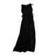 Korean style women's summer sleeveless modal dress plus size slimming bottoming skirt Korean style fashionable black long skirt