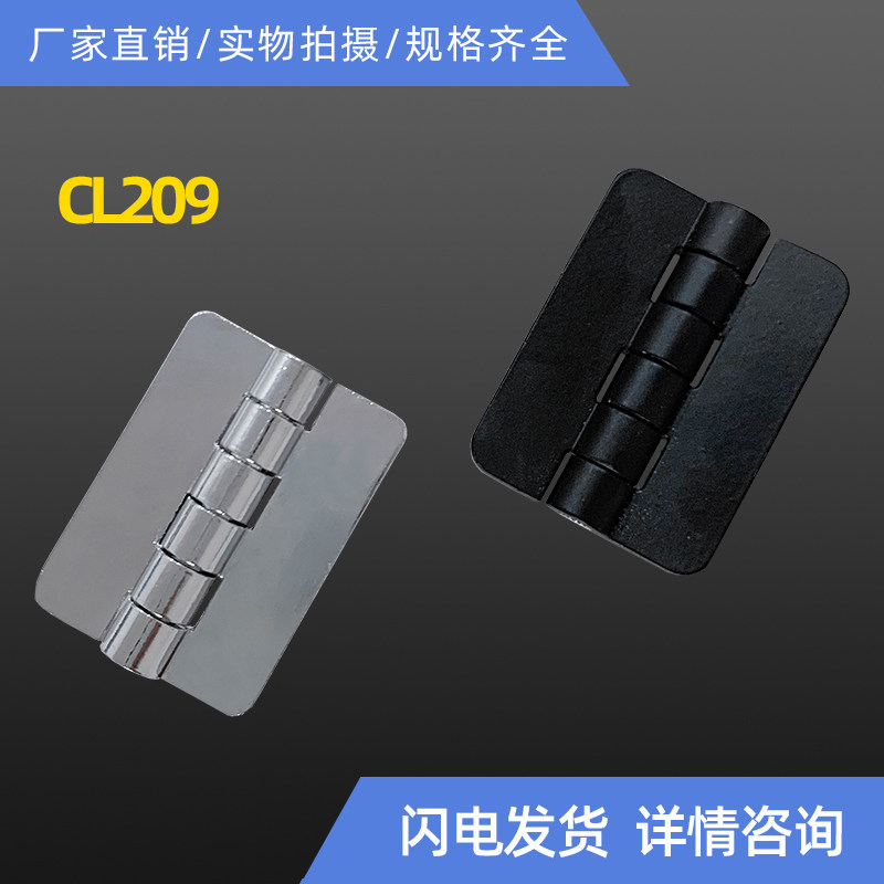 CL209-1 Hinged Hinge Instrument Distribution Box Cabinet Door Mechanical Equipment Door HL009 Black White With Studs