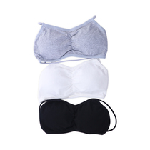 Great Treasures Cross Beauty Back Latin Dance Outfit Women Adult Underwear Morden Dance Harness No Steel Ring Dance Practice Lingerie