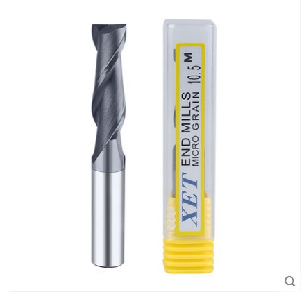 50 degrees XET overall alloy tungsten steel coating 2 edge keyway milling cutter 1 1 5 2 2 5 3mm lengthened