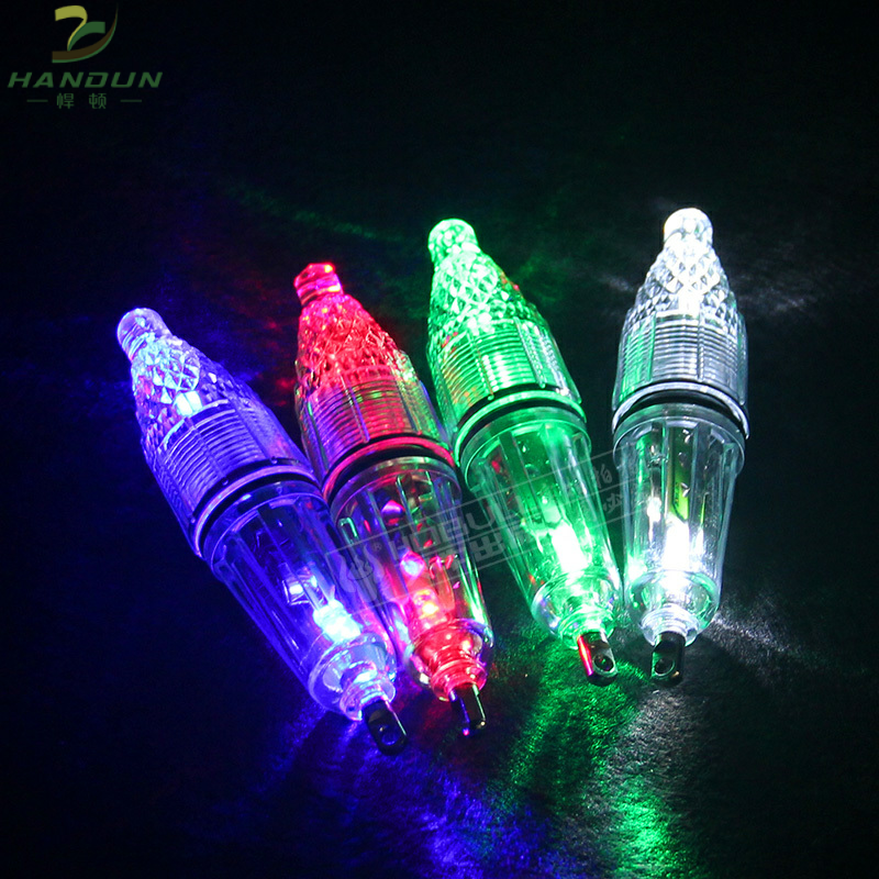 Bait Light Underwater Luminous Lamp Underwater Catfish LED Poly Fish Light Fishing Night Fishing Light Shiny Fishing Supplies