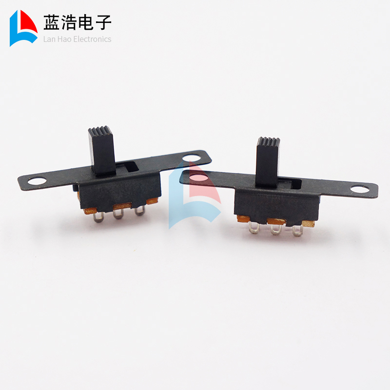 SS-12F34 2 stalls 3-foot vertical toggle switch No fixed foot long ear Two-gear power slip switch