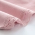 Quần lót của phụ nữ cotton eo cao bụng ren sexy cotton đáy quần thoáng khí liền mạch kích thước lớn cô gái đơn giản - Giống cái