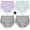 Cotton đồ lót phụ nữ eo bụng liền mạch ren gợi cảm kích thước lớn cotton mắt cá chân thoáng khí mùa hè túi hip - Giống cái