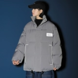 Вельветовая лампа, штаны, оверсайз, в американском стиле, свободный прямой крой