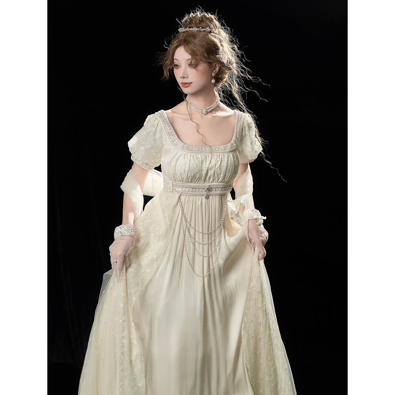 Lolita Imperial Dress Evening Gown with a High-End Feel, Super Fairy-Like Retro Palace-Style Dress, Elegant Birthday and Coming-Of-Age Ceremony Dress Lolita Imperial Dress Evening Gown with a High-End Feel, Super Fairy-Like Retro Palace-Style Dress, Elegant Birthday and Coming-Of-Age Ceremony Dress