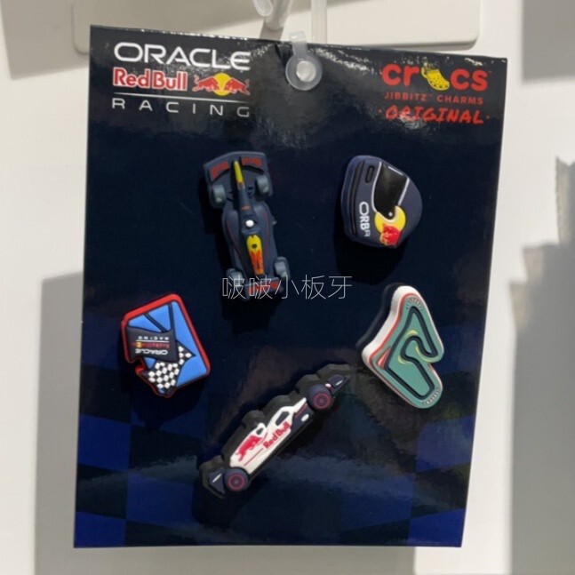 In Stock Crocs Red Bull Racing Red Bull Crocs Shoe Charms Set Zhibixing Clogs Charms