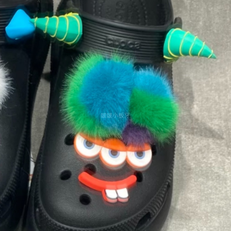 In-Stock Crocs Accessories Set: Fur Balls, Little Monsters, Horns, Shoe Charms, Jibbitz, Clog Shoes In-Stock Crocs Accessories Set: Fur Balls, Little Monsters, Horns, Shoe Charms, Jibbitz, Clog Shoes