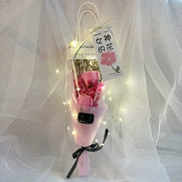 Гипсофила [2 розовые розы] Сумка для лампы Карточка