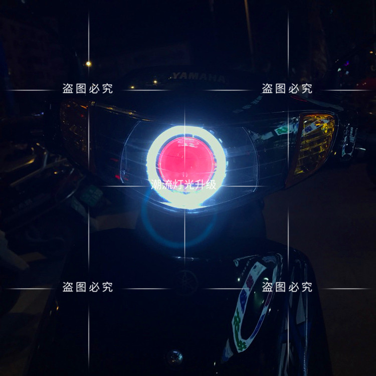 2 5 inch Foecki JOG Coincig Retrofit Lens Headlamps Assembly Angel Eye Fish Eye HID Xenon Lamp Accessories Lighting