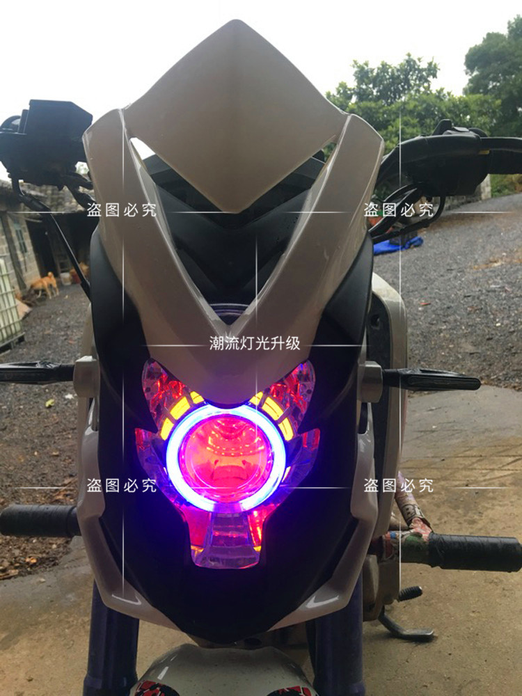 Modesai MSX125 Wangjiang big doll 150 small monkey sea 5 lens angel eye Xenon headlight assembly lighting
