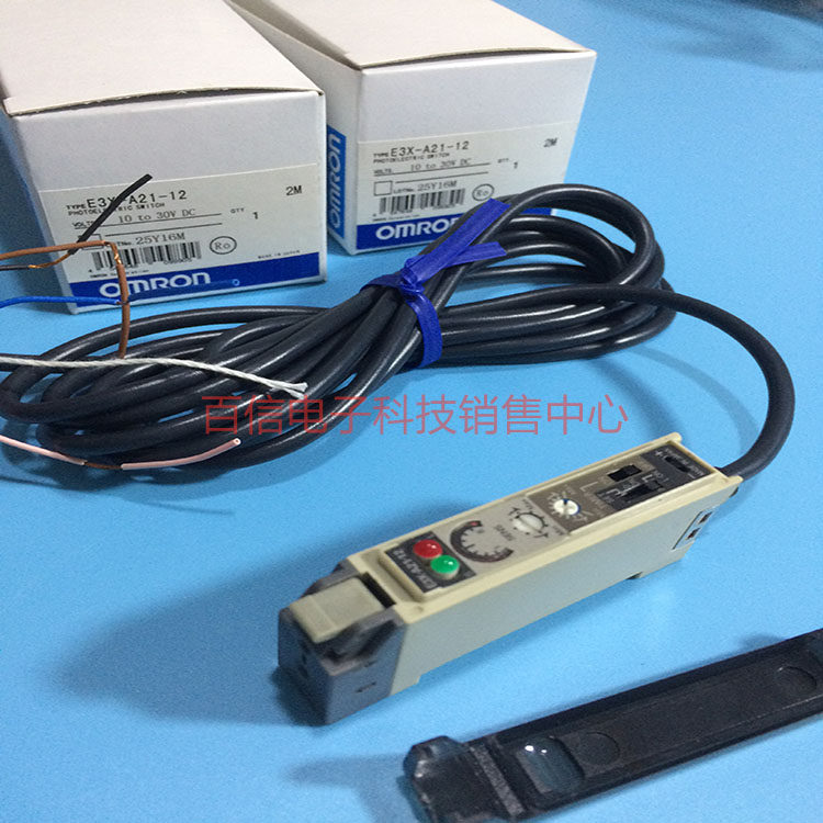Omron photoelectric sensor amplifier E3X-A21-8 E3X-A21-12