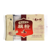 Slender West Lake 300g original flavor instant lotus root powder Yangzhou specialty brewed farmhouse no added handmade meal replacement lotus root powder soup