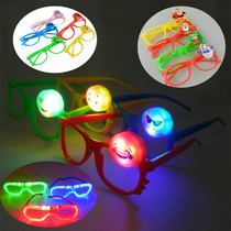 LED blinds glowing glasses creative expression glasses Christmas concert birthday party bar supplies