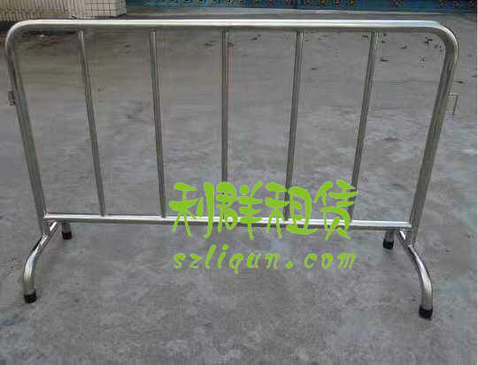 Shenzhen rental iron horse sports meeting guardrail stainless steel iron horse fence event performance special iron horse rental