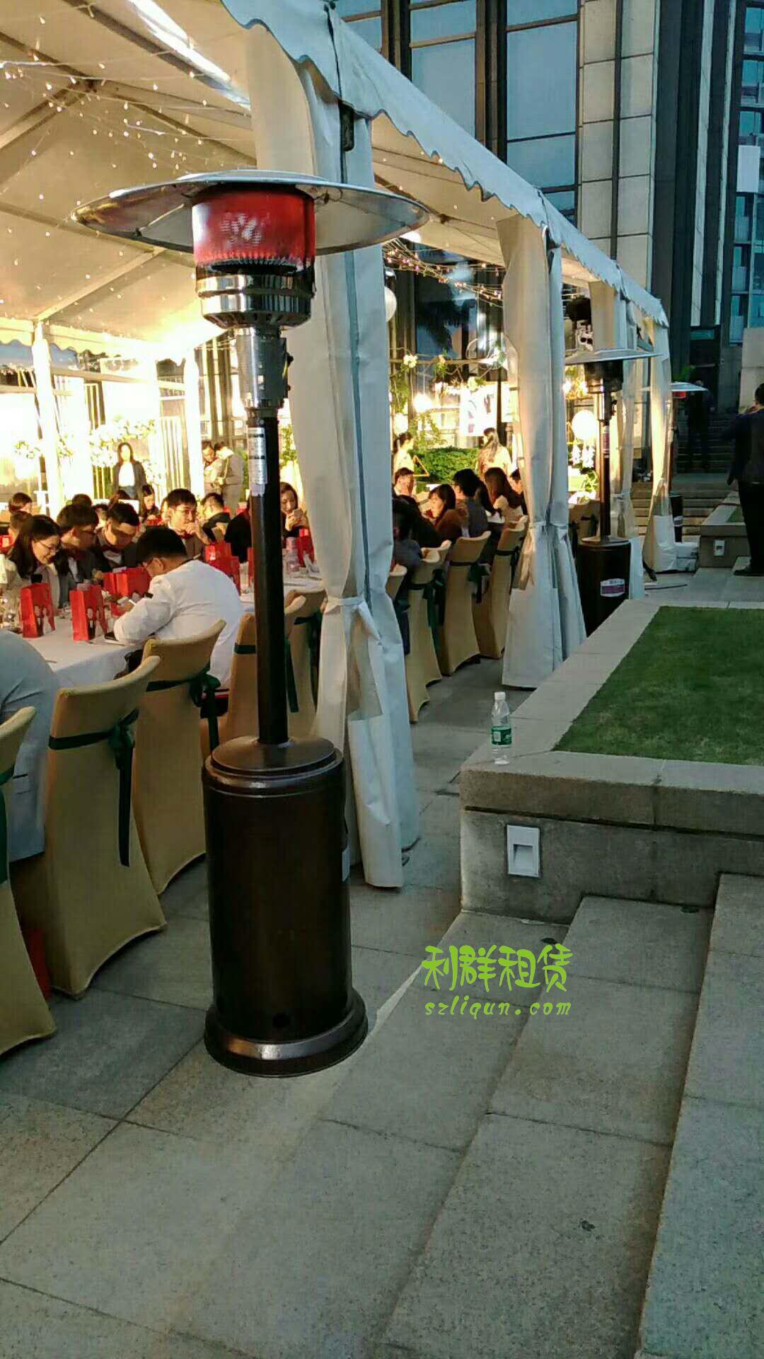 Shenzhen rental warmer heating equipment Rental heating stove high-end outdoor umbrella-shaped warmer indoor warmer