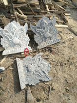 White Jade Garuo Bird Sculpture Factory Customized Marble Dapeng Golden Wing Processing Buddhist Stone Statue