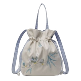 Ципао, портативное ханьфу, мешочек, сумка через плечо, сумка для телефона, с вышивкой, китайский стиль