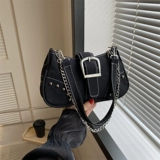 Небольшая дизайнерская сумка через плечо на одно плечо, сумка подмышку, коллекция 2023, изысканный стиль