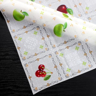 Pastoral waterproof and oil-proof coffee table cloth plastic tablecloth