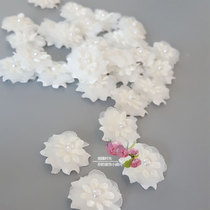 Solid Handmade Flower Hand Sewn Tree Leaves Small Flowers Diy Doll Clothes Hair Accessories Shoes Flower Material Clothes Accessories Accessories Accessories