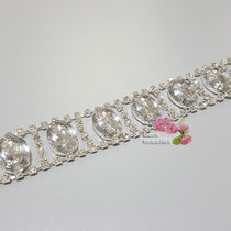 Shoes Flower sandals Shoelaces accessories Accessories Hand Sewn Pearl Water Drill Chain Flow Su Pendant Diy Accessories Accessories