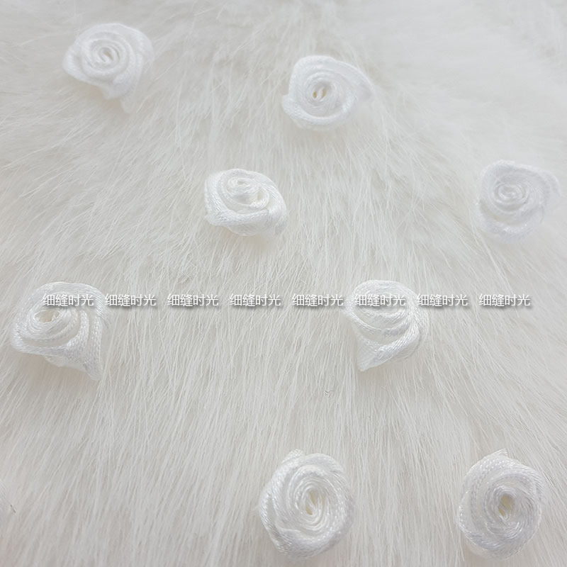 Three-dimensional sticky flower appliqué wedding dress skirt accessories accessories Handmade DIY production materials Bridal hair accessories