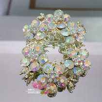 Hot Pins Korean Version Fashion Creative Water Drilling Color Drill Personality 100 Hitch Brooch Brooch Brooch Womens Clothing Accessories Accessories Accessories