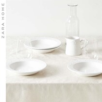 Zara Home Nordic plasticized cotton outer jacquard tablecloth waterproof and oil-proof 43213021710