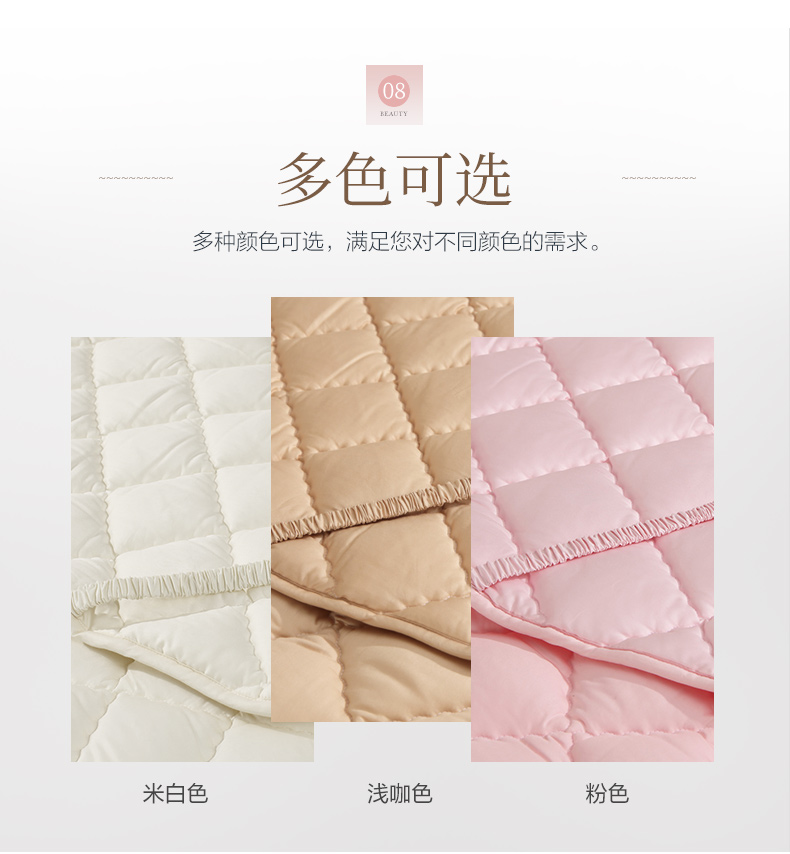 Fu Anna nệm nệm Simmons pad bảo vệ đơn giản nệm mùa thu và mùa đông pad chăn đôi bông dày mat - Nệm đệm điện hàn quốc