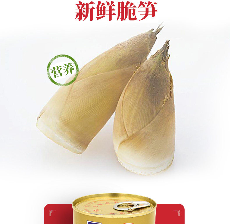 梅林 油焖笋罐头 397g*2罐 图6