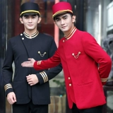 Комбинезон для отеля, пуховик, униформа, комплект