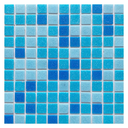 Белый стеклянный бассейн, уличная нескользящая дорожная мозаика