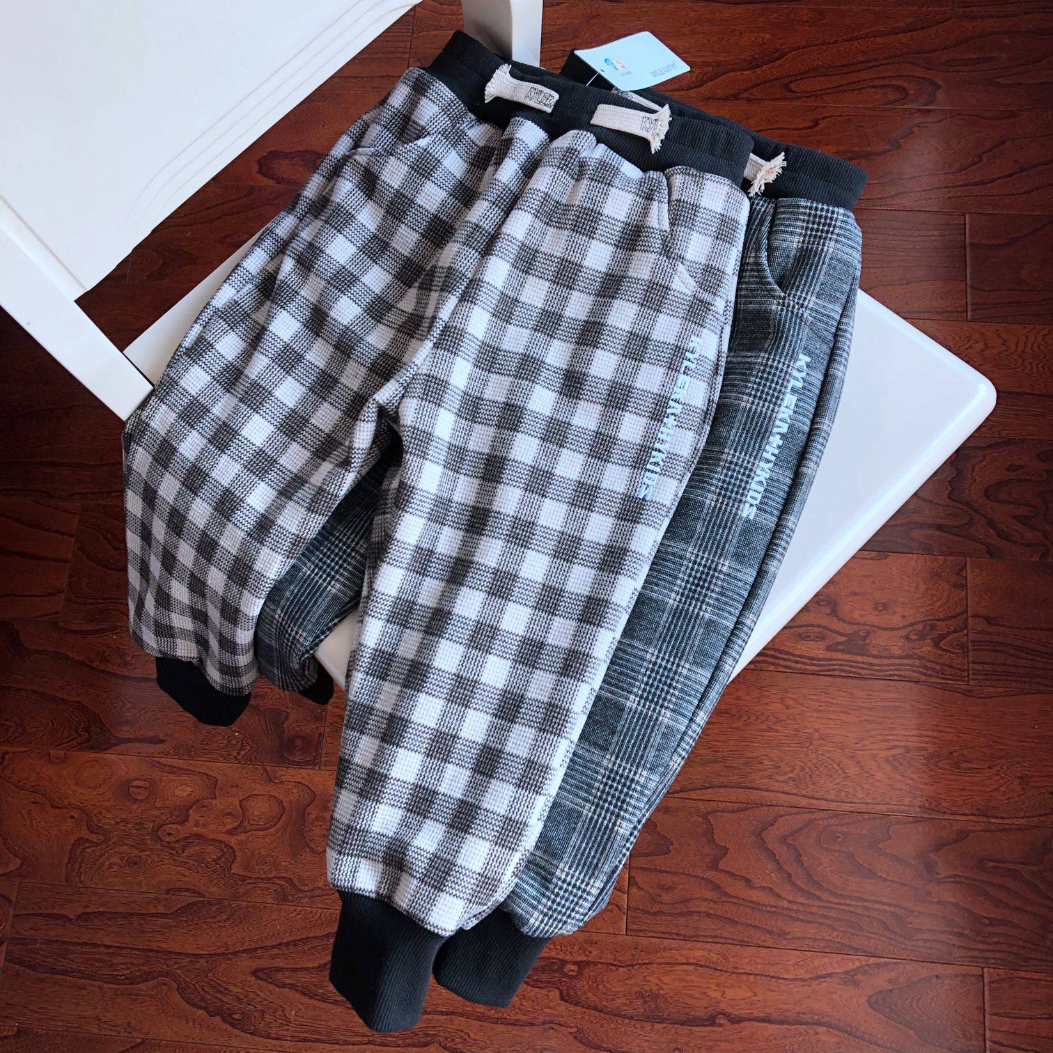 1186 children double layer of trousers ultra soft and warm pants -20 11 12