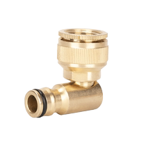 Faucet nipple quick connector rotatable standard water pipe rotary nipple joint water pipe universal rotary joint