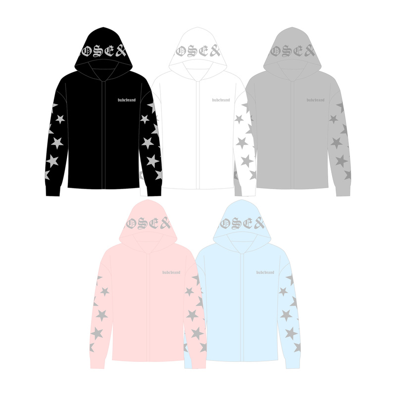 Rosepoem Cool Lyocell Hooded Star-Studded Zipper Jacket for Men and Women, Summer Loose Jacket, Trendy Cover-Up