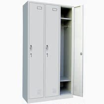 Three-in-one three-door locker