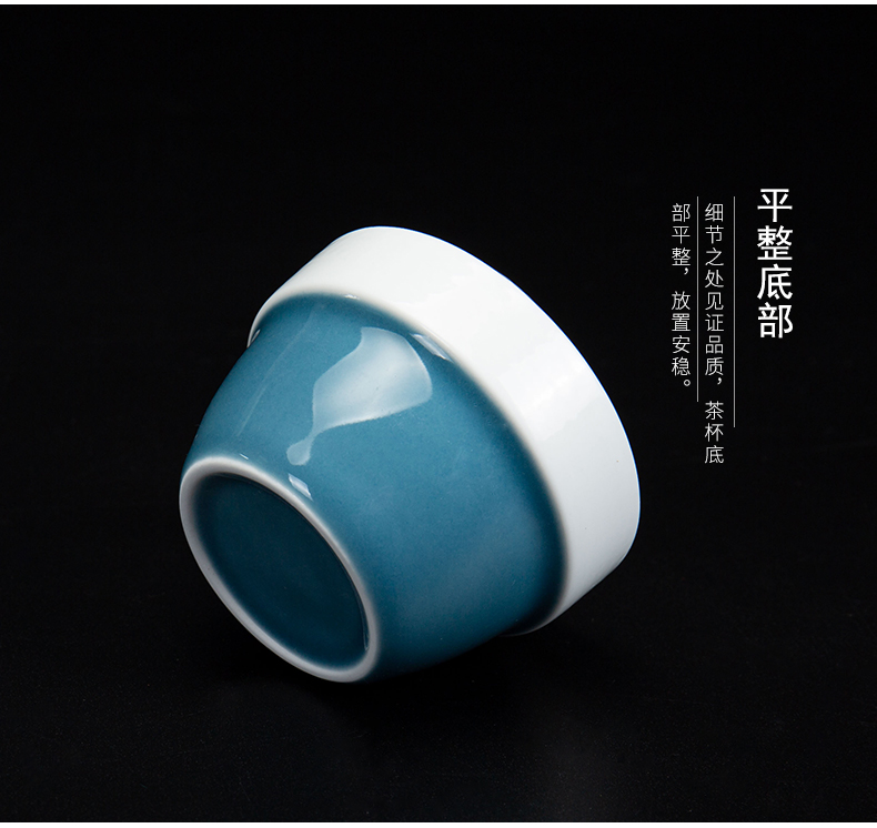 Ronkin travel tea set saving and work loading of a complete set of kung fu teapot ceramics have a pot of two cups