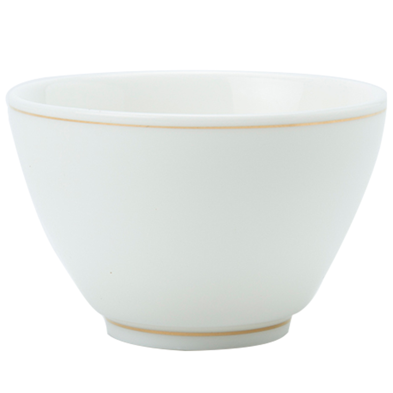 Ronkin kung fu master ceramic cups cup bowl with small single CPU household sample tea cup cup white porcelain jade porcelain tea set