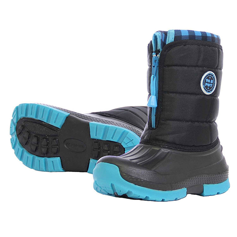 Japan VAXPOT children's ski shoes snow boots outdoor winter sports non-slip waterproof non-slip plus velvet warm snowshoes