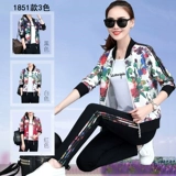 Спортивный костюм, модный комплект, лонгслив, толстовка, 2018, 3 предмета, в корейском стиле, осенний