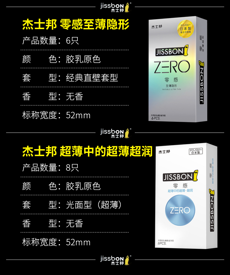 超薄中的超薄 14只 杰士邦 零感超薄倍润避孕套 券后19元包邮 买手党-买手聚集的地方