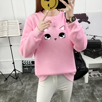 Mùa thu và mùa đông đồ lót nữ đáy quần mặc dày hơn cộng với áo len nhung Phiên bản Hàn Quốc của sinh viên thủy triều áo đơn mảnh ấm áp quần giữ nhiệt nữ