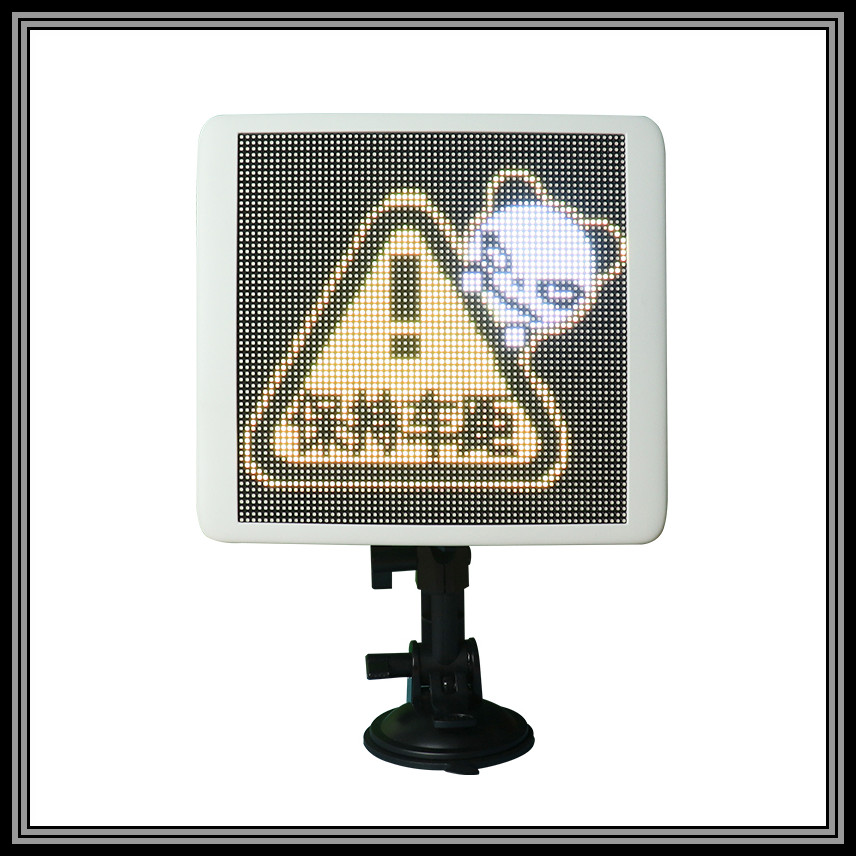 Mojipic Car Expression Package SpongeBalbaby LED Vehicle display expression intelligent custom rear window