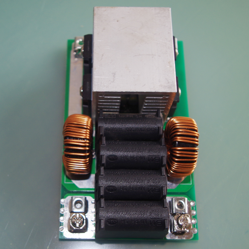 4MOS field effect crystal ZVS induction heating electromagnetic heating high voltage package pull drive