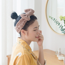 Wash hair band mask beauty headscarf pressure hair non-slip creative simple wash makeup tie head girl hair hoop