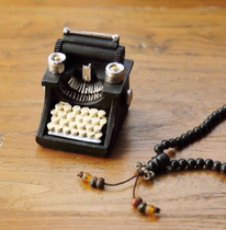 European and American retro small ornaments do old creative mini printing machine vintage typewriter gift decoration toy decoration
