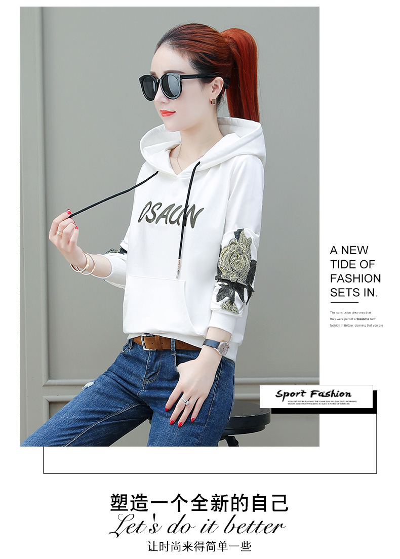 Sweatshirt femme en Coton - Ref 3217701 Image 27