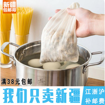 Xinjiang Brother department store pure cotton drawstring Chinese medicine bag boiling fish soup seasoning bag slag halogen incense bag Foot soak