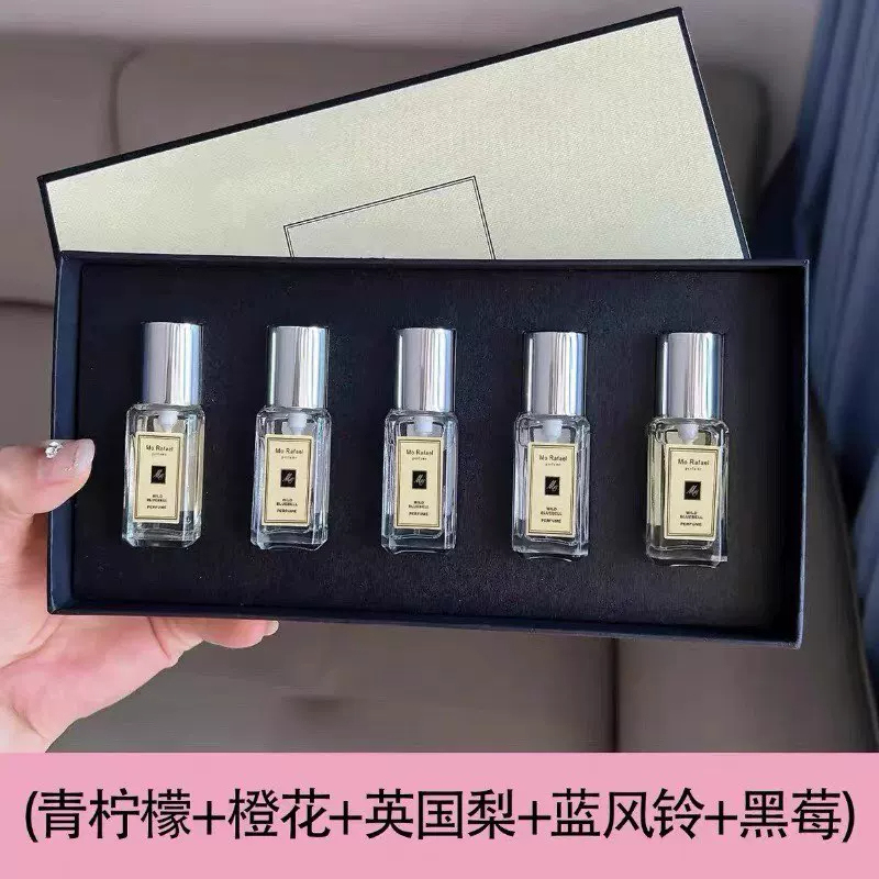 Authentic Bluebell English Pear Freesia Sage Sea Salt Orange Blossom Perfume Sample Set Gift Box for Gifting Authentic Bluebell English Pear Freesia Sage Sea Salt Orange Blossom Perfume Sample Set Gift Box for Gifting